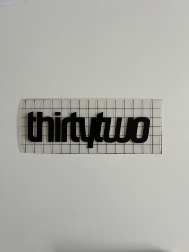 Thirtytwo boots sticker - thirtytwo,