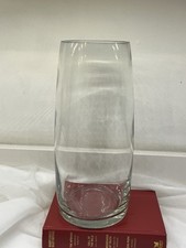 Large Heavy Glass Vase thick