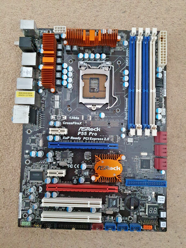 Asrock p55 pro motherboard - asrock, no