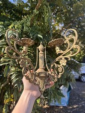 2x Antique Wall Sconce Brass