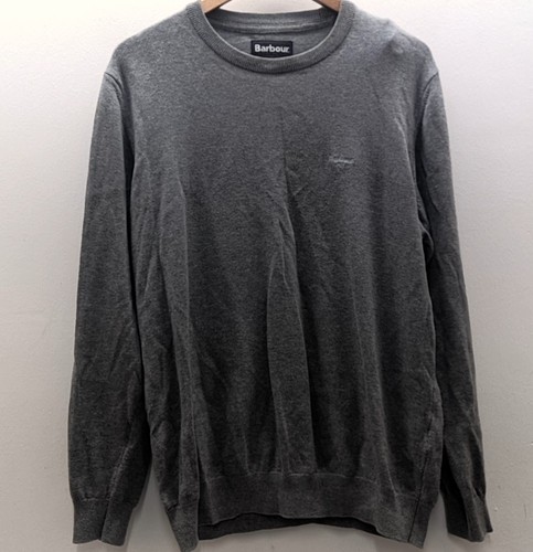 Barbour grey pullover jumper - barbour,