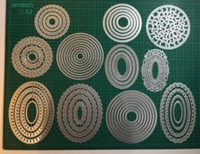 Decorative Ovals & Circles Die