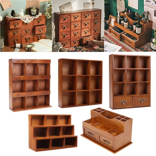 Vintage wooden storage - wooden, cabinet