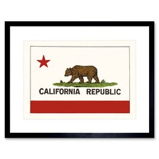 Ad California State Flag Bear