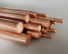 Copper Round Bar Rod Diameters