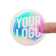Foiled Transparent Stickers |