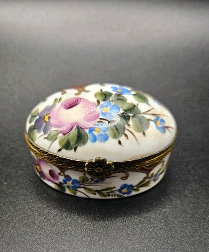 Vintage porcelain hinged - vintage,