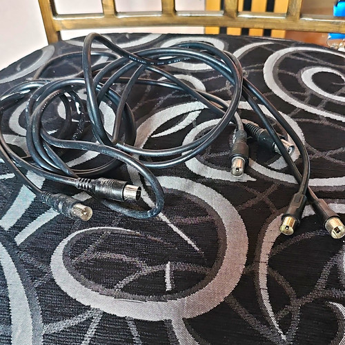 Black coaxial cable tv - coaxial,