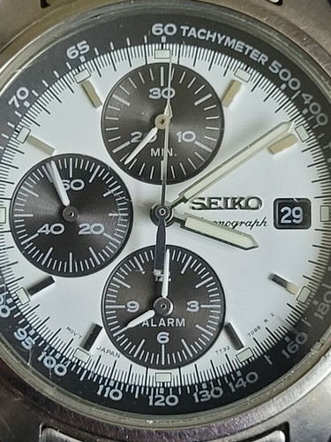 Seiko 7t32 7c60 panda - 7t32-7c60,