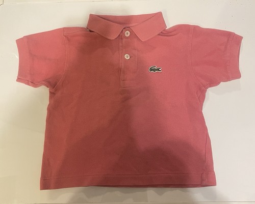 Lacoste toddler size polo - toddler,