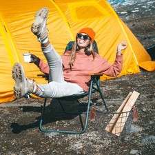  Log Basket Indoor with Handle Fire Holder Metal Firewood Organizer