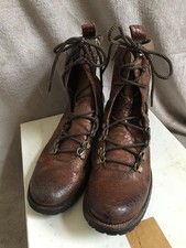 All Saints Mens Leather lace