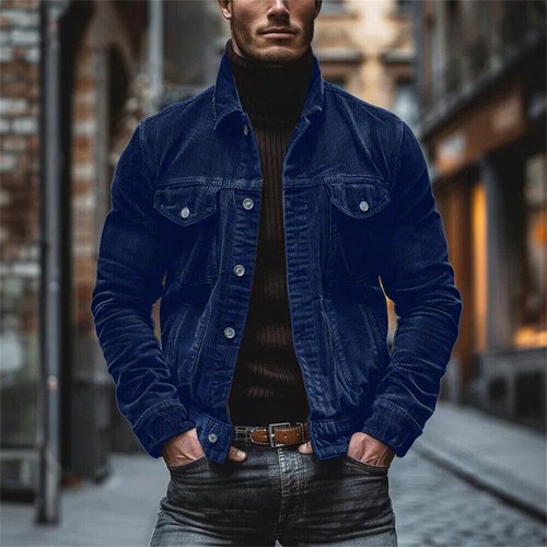 Men corduroy jacket fashion - men's,