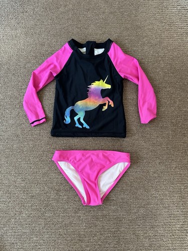 Unicorn girl swimming suit - girl, uv