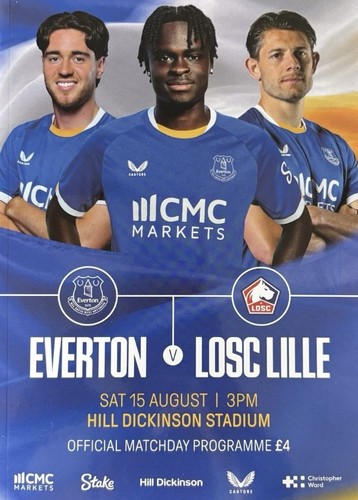 Everton lille programme - v,