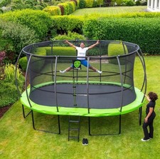 Oval Trampoline Thorpe Sports 15 x 10ft Include Ladder! NEW!