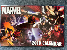 Marvel Comics Marvel 2010 Calendar - Excellent Condiiton