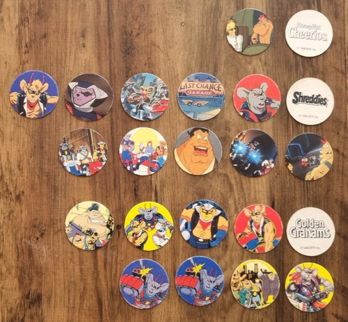 Biker mice from mars pogs - biker,