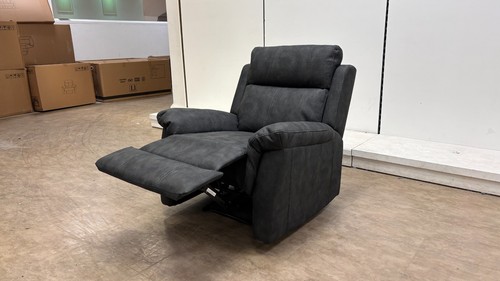 Oscar armchair charcoal - charcoal, soft
