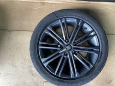 1x 2020 SEAT LEON 17” Grey ALLOY WHEEL With Tyre 5F0601025S 7JX17 235/45/17
