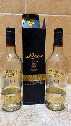 Empty bottle and box ron - 2x,