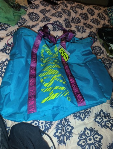 Nwt zumba workout gym bag - zumba,