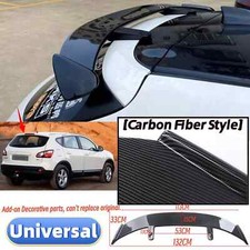 Universal Carbon Fiber Style Rear Roof Spoiler For Nissan Qashqai 2007-2013