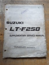 1990- Suzuki LT-F250 Supplementary Service Manual