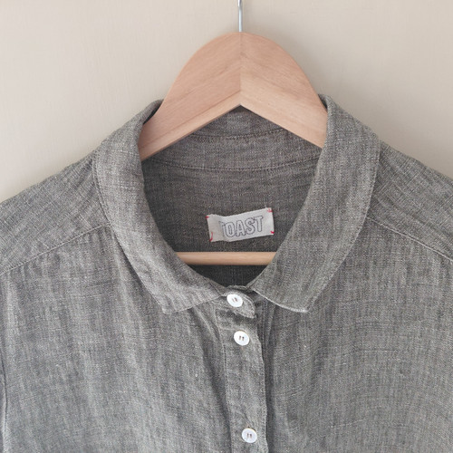 Toast linen swingy dress - toast,