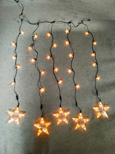 Vintage christmas window star - vintage,