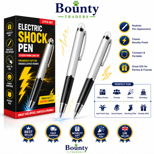 Electric shock pen joke toy - electric,