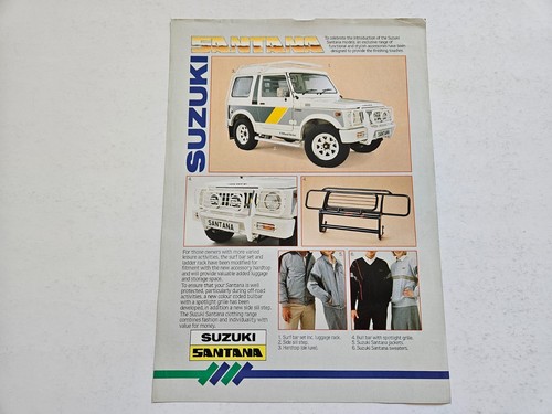 Suzuki santana accessories - suzuki,