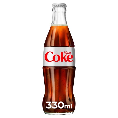 Diet coke 330ml glass - diet, x