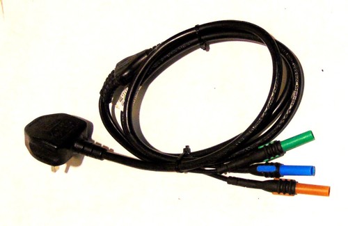 Kewtech mains lead with - mains, 3