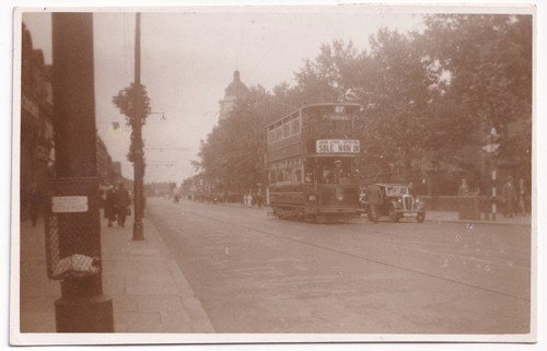 Vintage london tramcar 313 - tramcar,