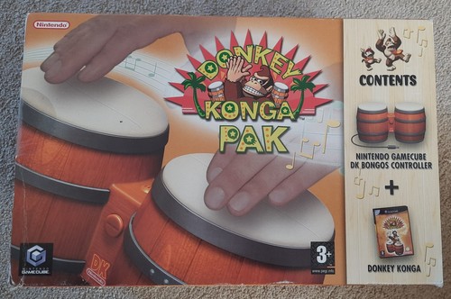 Donkey konga with bongos - konga, dk