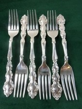 6 nice Vintage Silver Plated