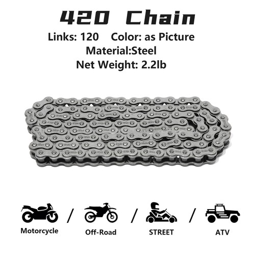 420x120 links non ring chain - links, o-ring