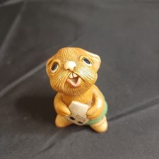 Pendelfin Ornament Rolly Figurine Hand Painted Stone Craft England Rabbit