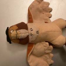 2005 McDonalds Playhouse Disney Winnie The Pooh - Wise Owl - Soft Plush Toy Doll