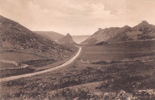 Postcard lynton valley of - -,