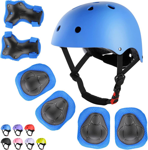 Kids bike helmet set knee - knee, pads