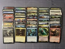 80+ Rare MTG Cards Sleeved Unplayed Bulk Lot Magic The Gathering