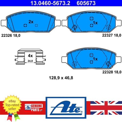 Brake pad set for vauxhall - brake,