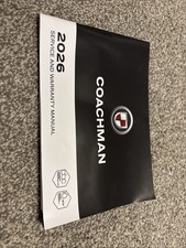 Coachman Caravan 2026 Service