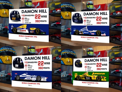 Damon hill stats - stats, williams