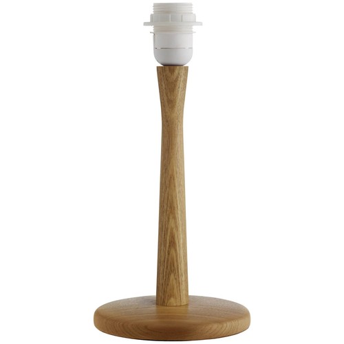 Wood table lamp base - wood,