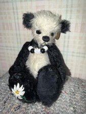 Small handmade artist teddy - ,