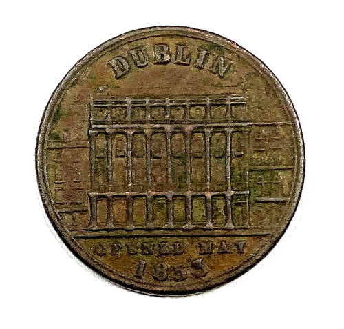 1862 dublin ireland farthing - ireland,