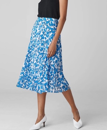 Whistles white blue - white, floral